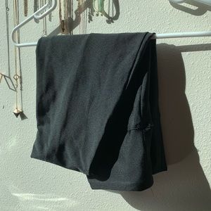 Black shear leggings